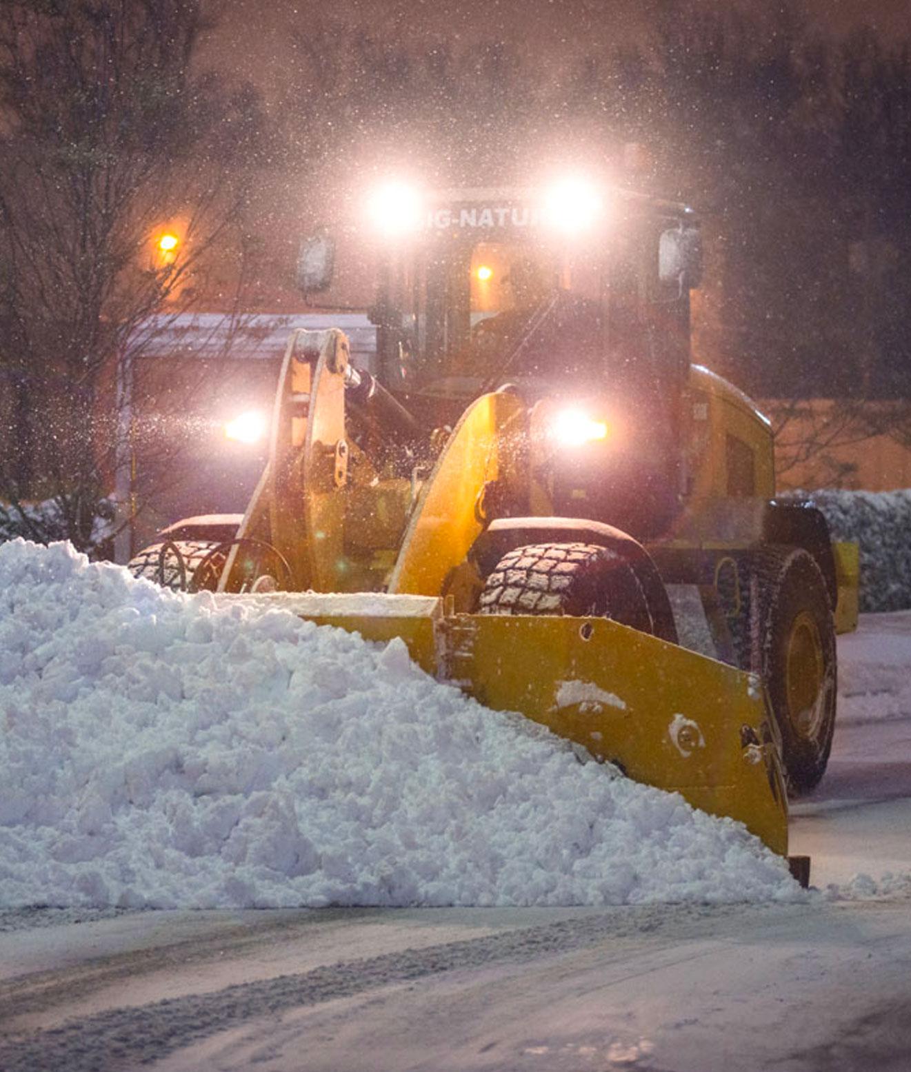 FolloSOFT fleet of snow removal vehicles